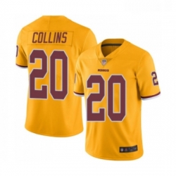 Youth Washington Redskins 20 Landon Collins Limited Gold Rush Vapor Untouchable Football Jersey