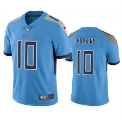 Men Tennessee Titans 10 DeAndre Hopkins Blue Vapor Untouchable Stitched Jersey