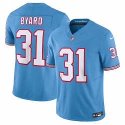 Men Tennessee Titans 31 Kevin Byard Light Blue 2023 F U S E  Vapor Limited Throwback Stitched Football Jersey