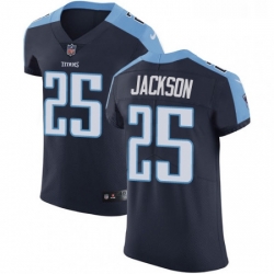 Mens Nike Tennessee Titans 25 Adoree Jackson Navy Blue Alternate Vapor Untouchable Elite Player NFL Jersey