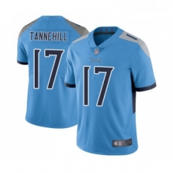 Mens Tennessee Titans 17 Ryan Tannehill Light Blue Alternate Vapor Untouchable Limited Player Football Jersey