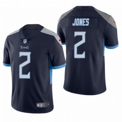 Nike Tennessee Titans 2 Julio Jones Navy Blue Team Color Men Stitched NFL Vapor Untouchable Limited Jersey