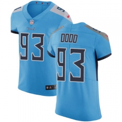 Nike Titans #93 Kevin Dodd Light Blue Team Color Mens Stitched NFL Vapor Untouchable Elite Jersey