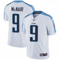 Youth Nike Tennessee Titans 9 Steve McNair Elite White NFL Jersey