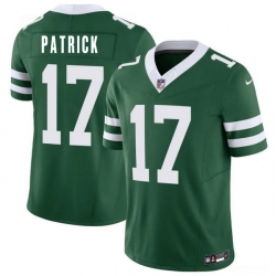 Men New York Jets  17 Tim Patrick Green 2026 F U S E  Vapor Untouchable Limited Stitched Jersey