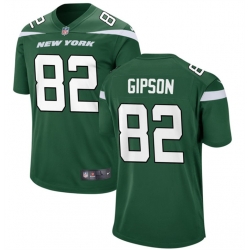 Men New York Jets 82 Xavier Gipson Green Stitched Jersey