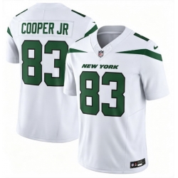 Men New York Jets Omar Cooper JR #83 White F U S E 2026 Draft Stitched Football Jersey