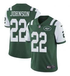 Nike Jets #22 Trumaine Johnson Green Team Color Mens Stitched NFL Vapor Untouchable Limited Jersey