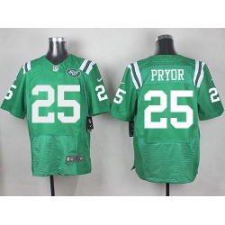 Nike Jets #25 Calvin Pryor Green Mens Stitched NFL Elite Rush Jersey