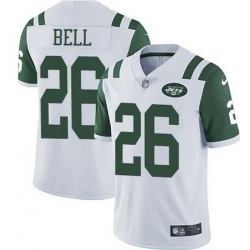 Nike Jets 26 Le 27Veon Bell White Vapor Untouchable Limited Jersey