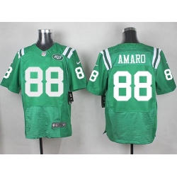 Nike Jets #88 Jace Amaro Green Mens Stitched NFL Elite Rush Jersey