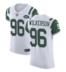 Nike Jets #96 Muhammad Wilkerson White Mens Stitched NFL Vapor Untouchable Elite Jersey