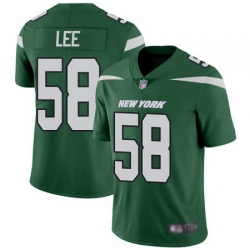 Jets 58 Darron Lee Green Team Color Youth Stitched Football Vapor Untouchable Limited Jersey