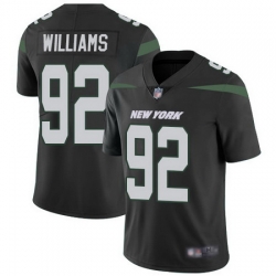 Jets 92 Leonard Williams Black Alternate Youth Stitched Football Vapor Untouchable Limited Jersey