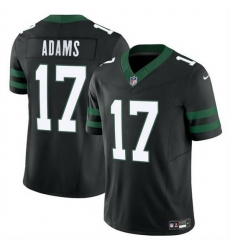 Youth New York Jets 17 Davante Adams Black 2024 F U S E Vapor Untouchable Limited Stitched Jersey