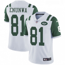 Youth Nike New York Jets 81 Quincy Enunwa Elite White NFL Jersey