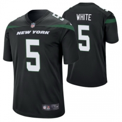 Youth Nike New York Jets Mike White 5 Black Vapor Limited NFL Jersey