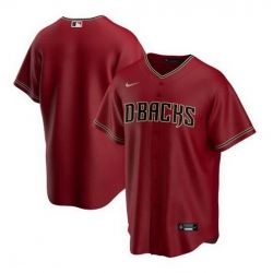 Men Arizona Diamondbacks Blank Red Cool Base Stitched Baseball Jersey