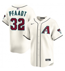 Men Arizona Diamondbacks Nike Home Limited Jersey Cream Pfaadt Brandon 32 Men Arizona Diamondbacks Nike Home Limited Jersey Cream Pfaadt Brandon 32