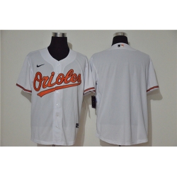 Orioles Blank White Nike 2020 Cool Base Jersey