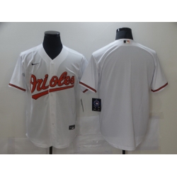 Ｍen Baltimore Orioles Nike Blank Home 2020 MLB Team Jersey White