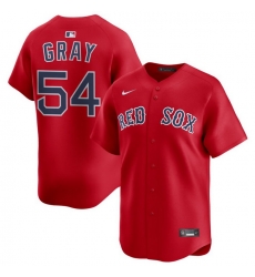 Men Boston Red Sox Nike Home Limited Jersey Red Gray Sonny 54 Men Boston Red Sox Nike Home Limited Jersey Red Gray Sonny 54