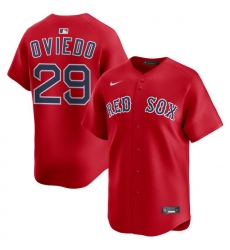 Men Boston Red Sox Nike Home Limited Jersey Red Oviedo Johan 29 Men Boston Red Sox Nike Home Limited Jersey Red Oviedo Johan 29