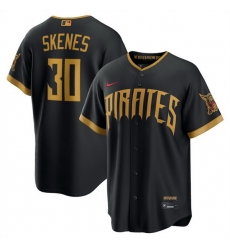 Men Pittsburgh Pirates ACTIVE PLAYER Custom Black 2026 City Connect Stadium Stitched Baseball Jersey