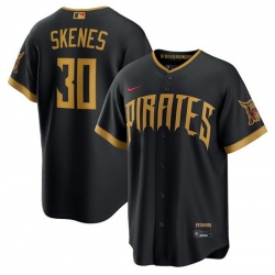 Men Pittsburgh Pirates ACTIVE PLAYER Custom Black 2026 City Connect Stadium Stitched Baseball Jersey