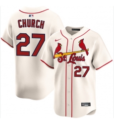 Men St Louis Cardinals 27 Nathan Church Ice Cream Alternate Limited Stitched Baseball Jersey Men St Louis Cardinals 27 Nathan Church Ice Cream Alternate Limited Stitched Baseball Jersey