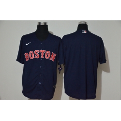 Red Sox Blank Navy 2020 Nike Cool Base Jersey