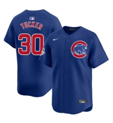 Men Chicago Cubs 30 Kyle Tucker Royal 2025 Limited Stitched Baseball Jersey