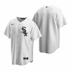 Mens Nike Chicago White Sox Blank White Home Stitched Baseball Jersey