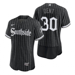 Men's White Sox Southside Bucky Dent City Connect Authentic Jersey