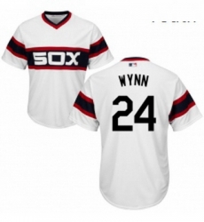 Youth Majestic Chicago White Sox 24 Early Wynn Replica White 2013 Alternate Home Cool Base MLB Jersey