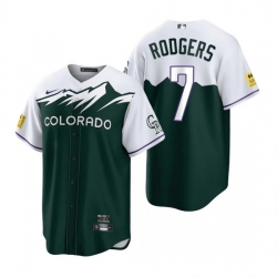 Men Nike Nike Colorado Rockies #7 Brendan Rodgers City Connect Stitched Baseball Jersey