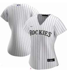 Colorado Rockies Nike Women Home 2020 MLB Team Jersey White