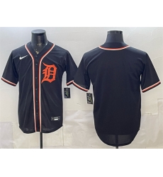 Men Detroit Tigers Blank 2026 Fashion Replica Black Out Stitched Baseball Jersey Men Detroit Tigers Blank 2026 Fashion Replica Black Out Stitched Baseball Jersey