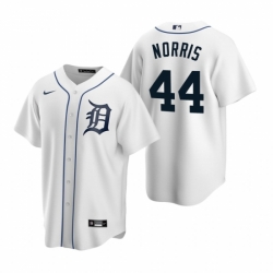 Mens Nike Detroit Tigers 44 Daniel Norris White Home Stitched Baseball Jerse