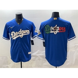 Men Los Angeles Dodgers Team Big Logo Royal 2026 Alternate Gold Collection Stadium Stitched Baseball Jersey