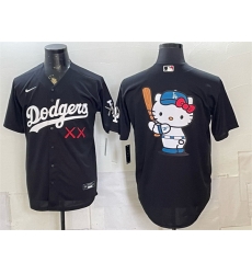 Men Los Angeles Dodgers x KAWS Team Big Logo Black Vapor Premier Limited Stitched Baseball Jersey Men Los Angeles Dodgers x KAWS Team Big Logo Black Vapor Premier Limited Stitched Baseball Jersey