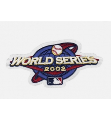 2002 World Series Patch Biaog