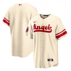 Youth Los Angeles Angels Blank 2022 Cream City Connect Stitched Jersey