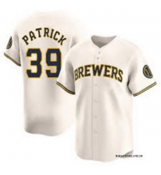 Men Milwaukee Brewers Chad Patrick #39 Ice Cream Stitched Limited Jersey