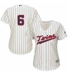 Womens Majestic Minnesota Twins 6 Tony Oliva Authentic Cream Alternate Cool Base MLB Jersey