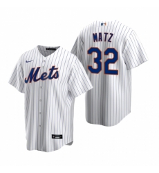 Mens Nike New York Mets 32 Steven Matz White 2020 Home Stitched Baseball Jerse