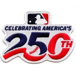 Youth New York Mets Celebrating America 250th annivesary Patch Biaog