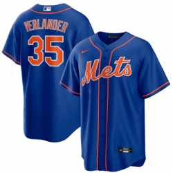 Youth New York Mets Justin Verlander  #35 Royal Blue Cool Base Stitched MLB jersey