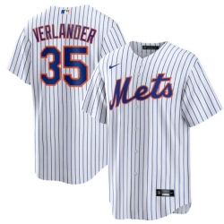 Youth New York Mets Justin Verlander  #35 White Cool Base Stitched MLB jersey