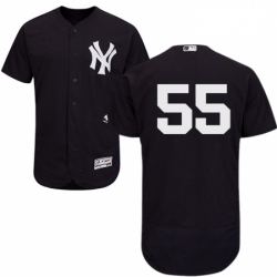 Mens Majestic New York Yankees 55 Sonny Gray Navy Blue Flexbase Authentic Collection MLB Jersey